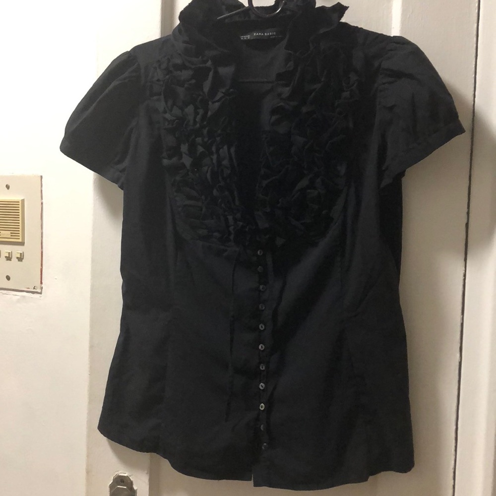 ZARA BLACK BLOUSE